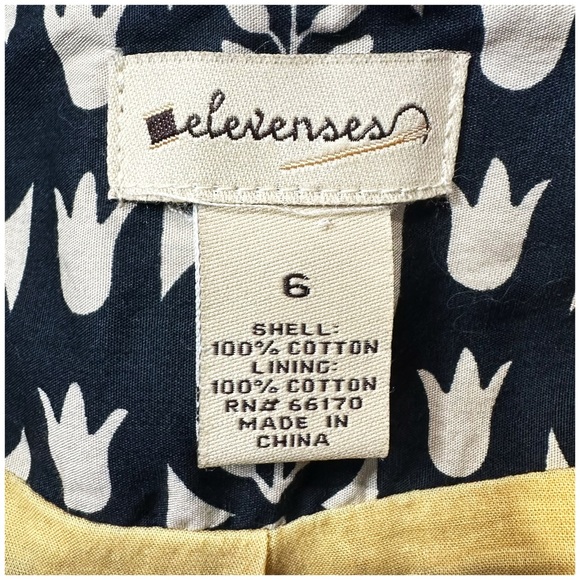 2007 Anthro “Quilted Yardbird Jacket” by Elevenses - Picture 13 of 16